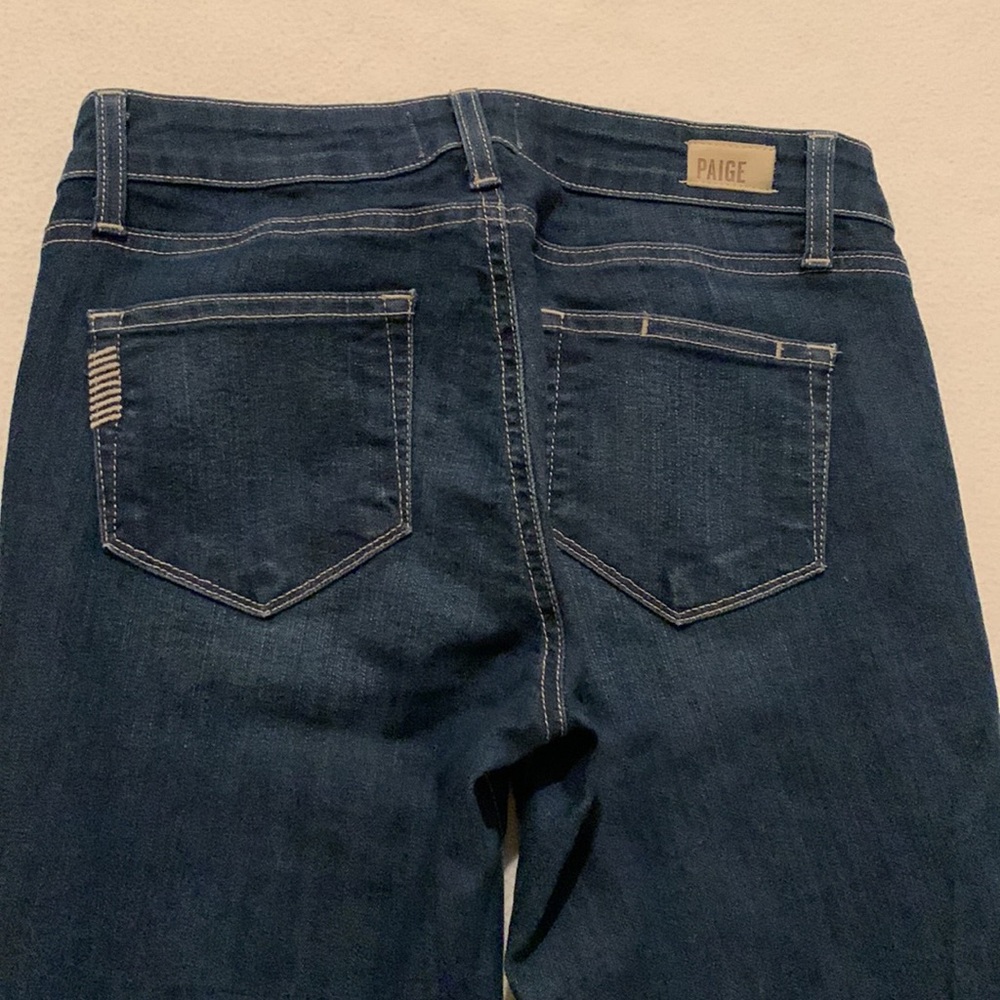 “Just A Second, I’ll Paige Them” Paige Skyline Ankle Peg Jeans - Picture 4 of 8